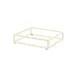 Steelite 7365MW336 Display Riser, Ivory Metal, 11.5" x 13.875" x 3.0", 10"‑19" Width,Up to 4" Height 1 image