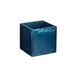Steelite 7770ER220 Square Display Riser, 6" x 6" x 6", Navy Folio Resin, Jaxson Design - 1/Case 1 image