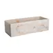Steelite 7773ER222 Display Riser, 20.25" x 8" x 6" Beige Resin, Dishwasher Safe Design - 1/Case 1 image