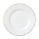 Steelite 82120AND0102 Round Bone China Plate, 10.75" Diameter, Fizz Black Grey Flat Edge - 1 Dozen 1 image