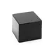 Steelite DFCR66517 - Square Black ABS Plastic Riser, 6" W x 6" D x 5" H, 1-2 Steps - 4/Case 1 image