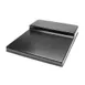 Steelite DFRR24302S17 - 2-Step Black ABS Plastic Riser, 24" W x 30" D x 3" H, Rectangular, - 2/Case 1 image