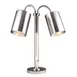 Steelite DW0499MR2SS Heat Lamp, 16" Height, 2 × 250 W Bulbs, 18/10 Stainless Silver Finish, Mount 1 image