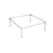 Steelite DW073112124SS Square Riser, 12" x 12" x 4" Stainless Steel Tile Base, 18/10 DW Haber Finish 1 image