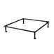 Steelite DW073114143BK Square Riser, 14" W x 14" D x 3" H, 18/10 Stainless Steel, Black Finish 1 image