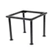 Steelite DW0731666BK Square Display Riser, 6" W x 6" D x 6" H, Black 18/10 Stainless Steel 1 image