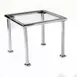Steelite DW0731666SS 6" Riser, 6" W x 6" D x 6" H, Steel, 5"-8" Height, 9" Max, Haber Tile Finish 1 image