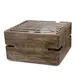 Steelite DWFB116WDAG Fusion Buffet Riser, Square 11" X 11" X 6" Wood Ash Grey Stand, Buffet System 2 image