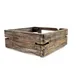 Steelite DWFB145WDAG Buffet Riser, Gray Square Wood, 14" W x 14" D x 5" H, Fits 10"-19" W, 5"-8" H 1 image