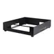 Steelite DWFB15133BK Riser, 15.0" W x 13.0" D x 3.0" H, Black 18/10 Stainless Steel, 4" Height 1 image