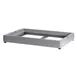Steelite DWFB21132WDAG Buffet Display Riser, 23"W x 15"D x 3.125"H, Ash Grey Wood, 4" Height 1 image