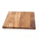 Steelite DWFBWD66ST Fusion Slatted Shelf, 6" X 6" Square Teak Wood, DW Haber Finish, Buffet System 1 image
