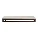 Steelite GS196681 - Rectangular Riser, 19.5" x 6.88" x 2.0" H, Stainless, Bronze, 1-2 Steps Up to 4" 1 image