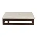 Steelite GS196683 Square Riser 10.38" x 10.38" x 2.13" Bronze Stainless Steel, 1-2 Step Up to 4" 1 image