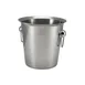 Steelite GW26203 Wine Bucket, 8.0" x 7.625", Holds 1 Bottle, Non‑Insulated Stainless Steel - 3/Case 1 image