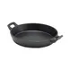 Steelite GWC183 - Cast Iron Earred Baking Dish, 22.5 oz, 9.25" x 7.25" x 1.75", 7" Diameter, 10/Case 1 image