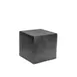 Steelite KMK2533ES - 4" L x 4" W x 4" H Square Resin Riser Box, Black, Flip‑Open - 6/Case 1 image