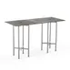 Steelite 72 Buffet Table for Commercial Use, 30 Height, Grey Finish, Laminated Top 1 image