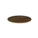 Steelite MGSCRTHW0201 Mogogo Buffet Solutions Polo Table Top, 24" dia., round, Bengali mango wood BHP laminate 1 image
