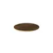 Steelite MGSCRTHW0301 Mogogo Buffet Solutions Polo Round Table Top, 18" dia., Bengali mango wood BHP laminate 1 image
