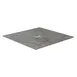 Steelite MGSCXTHG0301 Mogogo Buffet Solutions Clix Top, 30"x30" Square, Grey Slate BHP Laminate 1 image