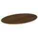 Steelite MGSPOLHW0101 Oval Bengali Mango Wood Table Top, 42.5x30 inches, BHP High Pressure Laminate 1 image