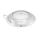 Steelite WLWI6L Chafer Lid, 7 Qt Round Glass Cover for Idol WI6LGL, Heat-Resistant, Food-Safe 1 image