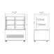 Marchia MB36 36" Refrigerated Bakery Display Case 7 image