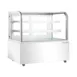 Marchia MB60-W Bakery Display Case, 59.6" Wide, 18 cu ft, White Glass, R290, 2 Shelves, 110-120V 1 image