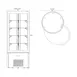 Marchia MVSR400 27" Refrigerated Bakery Display Case 6 image
