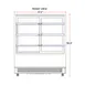 Marchia TMB48 47" Refrigerated Bakery Display Case 5 image