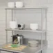 Flash Furniture NH-OSD-1236-GG Table-Mounted Overshelf 2 image
