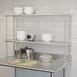 Flash Furniture NH-OSD-1248-GG Table-Mounted Overshelf 2 image