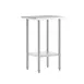 Flash Furniture NH-WT-2418-GG 72" Open Base Work Table w/ Undershelf & Casters - without Backsplash 1 image