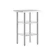 Flash Furniture NH-WT-GU-2418-GG 32" Open Base Work Table with Dual Undershelf / without Backsplash 1 image