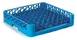Carlisle ROP14 OptiClean Dishwasher Rack, full size, blue, 2-15/16"H pegs, polypropylene 1 image