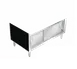 Duke 329-5SS Sliding doors, 17" high, 74" long 1 image