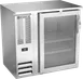 Beverage Air BBN36HC-FG-S Back Bar Cooler 36" W x 26-3/8" D x 34" H 8.43 cu ft Glass Door R290 115V 1 image