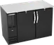 Beverage Air BBN48HC-B Bar Cooler, 48"W x 26-3/8"D x 34"H, 12.6 ft³, Black, 2‑Door, R290, 1/4 HP115V 1 image