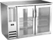 Beverage Air BBN48HC-FG-PT-S Cooler, 48"W x 26-1/8"D x 34"H, 12.56 cu ft, 4-Glass Doors, Steel, R290 1 image