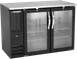 Beverage Air BBN48HC-G-B Cooler, 48"W x 26-3/8"D x 34"H, 12.56 cu ft, Black, LED, R290 1/4HP 115V 1 image