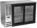 Beverage Air BBN48HC-GS-S Cooler, 48" x 25.25" x 34", 12.6 Cu Ft, 2 Glass Doors, R290, 115V 1 image