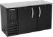 Beverage Air BBN58HC-F-B Cooler 58" W x 26-3/8" D x 34" H, 14.8 cu ft, Black, LED, R290, 2 Doors 1 image