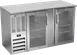 Beverage Air BBN58HC-G-S Bar Cooler – 58"W x 34"H, 14.8 cu ft, Steel, Glass Doors, LED, R290, 1/3 HP 1 image