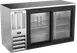 Beverage Air BBN58HC-GS-S Cooler, 58" W x 25-1/4" D x 34" H, 14.8 Cu Ft, Stainless, Doors, LED, R290 1 image