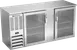 Beverage Air BBN68HC-FG-S Bar Cooler, 68"W×26‑3/8"D×34"H, 18.24 cu ft, Glass, LED, R290, 1/3 HP 115V 1 image