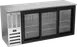 Beverage Air BBN72HC-F-GS-S Cooler, 72\" x 34\" x 25\", 19.6 Cu Ft, 3 Doors, R290, 1/3 HP, 115V 1 image