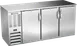 Beverage Air BBN72HC-F-PT-S PassThru Bar Cooler, 72"W x 30‑1/8"D x 34"H, 19.6 cu ft, 6 Steel Doors LED 1 image