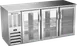Beverage Air BBN72HC-FG-PT-S Cooler, 72" W x 34" H, 19.6 cu ft, 6 Glass Doors, Steel, R290 LED Light 1 image