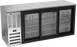 Beverage Air BBN72HC-GS-S Cooler, 72"W x 25.25"D x 34"H, 19.6 cu ft, 3 Glass Doors, R290 Refrigerant 1 image